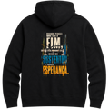 Moletom Hoodie Luz — Hoodie Essential unissex, estampa frente e/ou costas, visual 4 de 6