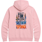 Moletom Hoodie Luz — Hoodie Essential unissex, estampa frente e/ou costas, visual 6 de 6