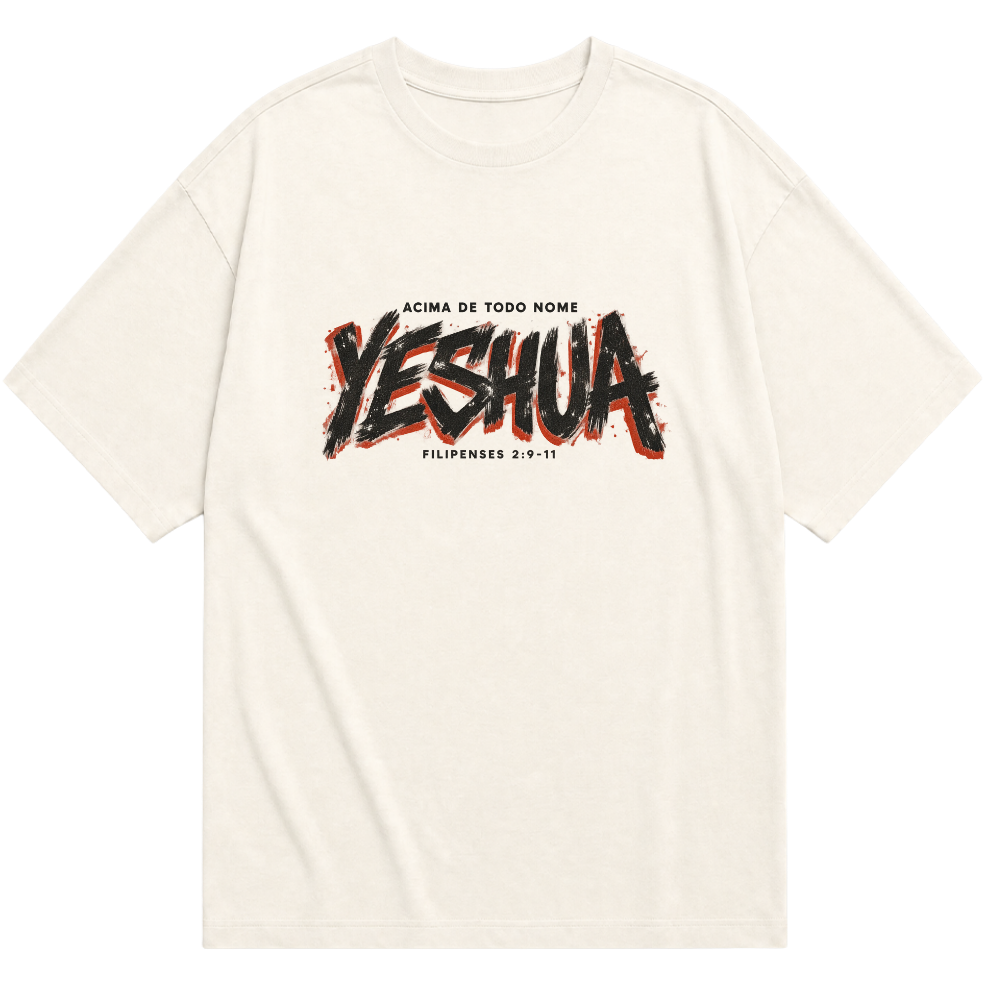Camiseta Oversized Yeshua — Acima de Todo Nome