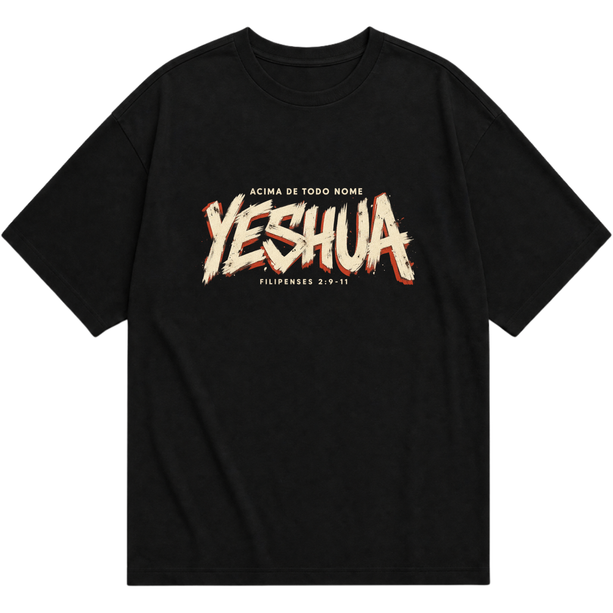 Camiseta Oversized Yeshua — Acima de Todo Nome