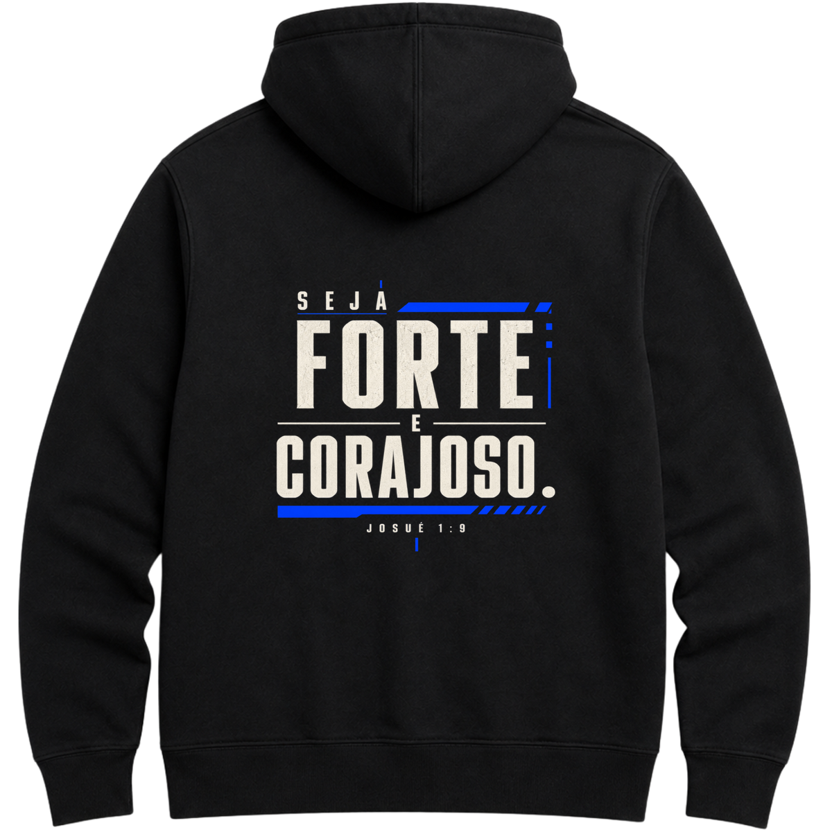 Moletom Hoodie HOLY WAY — Essencial — Hoodie Essential unissex, estampa frente e/ou costas, visual 4 de 6