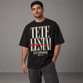 Camiseta Oversized Tetelestai — João 19:30 — Oversized Cotton unissex, visual 1 de 3