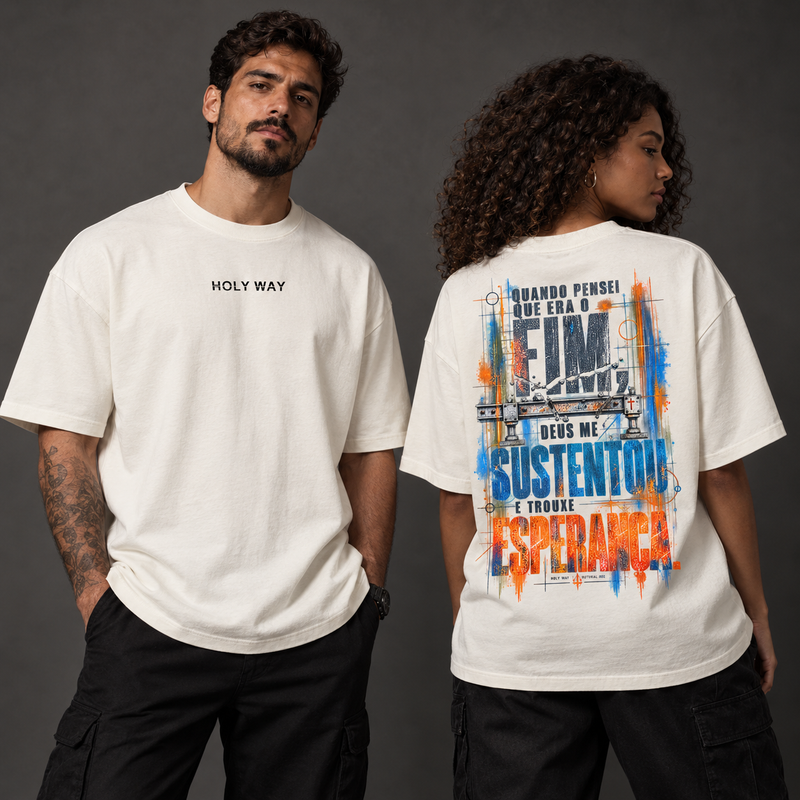 Camiseta Oversized Esperança
