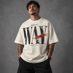 Camiseta Oversized HOLY WAY — João 14:6 — Oversized Cotton unissex, visual 1 de 4