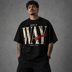 Camiseta Oversized HOLY WAY — João 14:6 — Oversized Cotton unissex, visual 4 de 4
