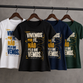 Baby Look Vivemos por Fé — 2 Coríntios 5:7 — Baby Look Classic feminina, visual 3 de 3