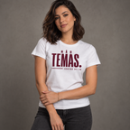 Baby Look Não Temas — Isaías 41:10 — Baby Look Classic feminina, visual 2 de 3