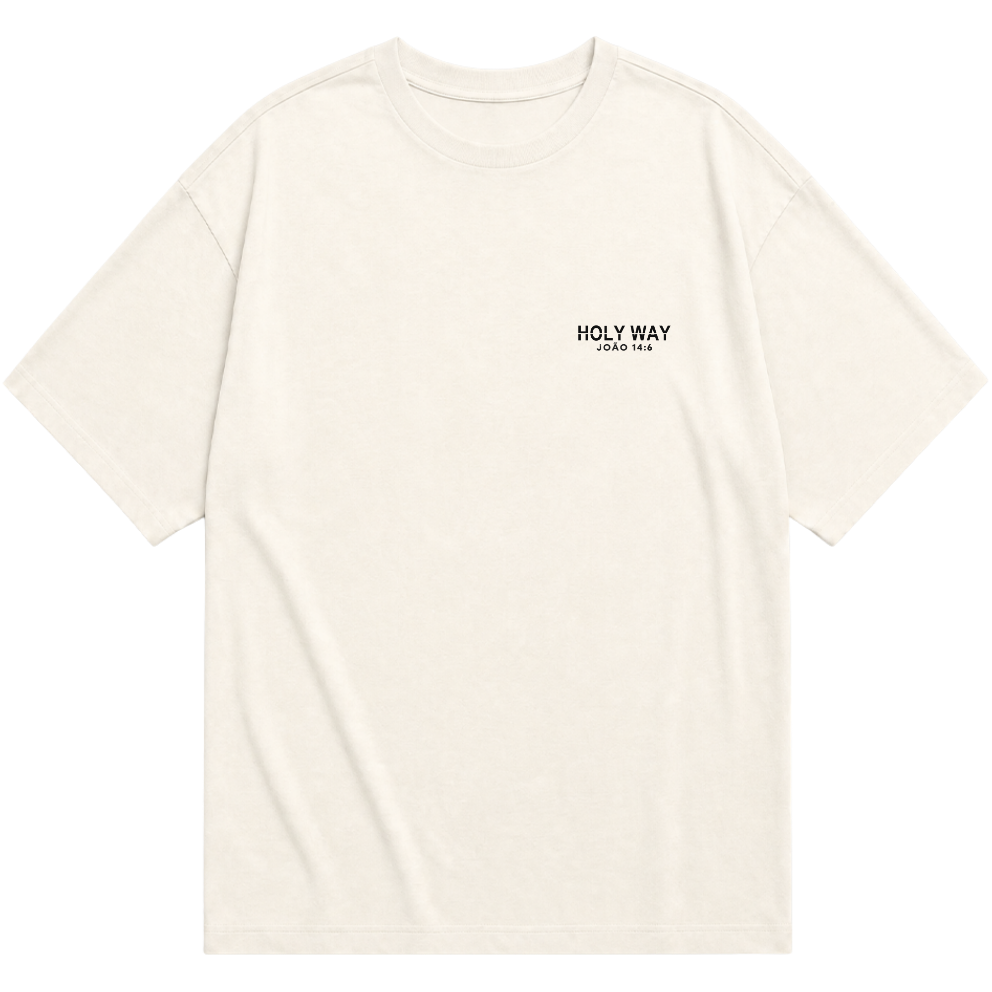 Camiseta Oversized O Caminho, a Verdade, a Vida