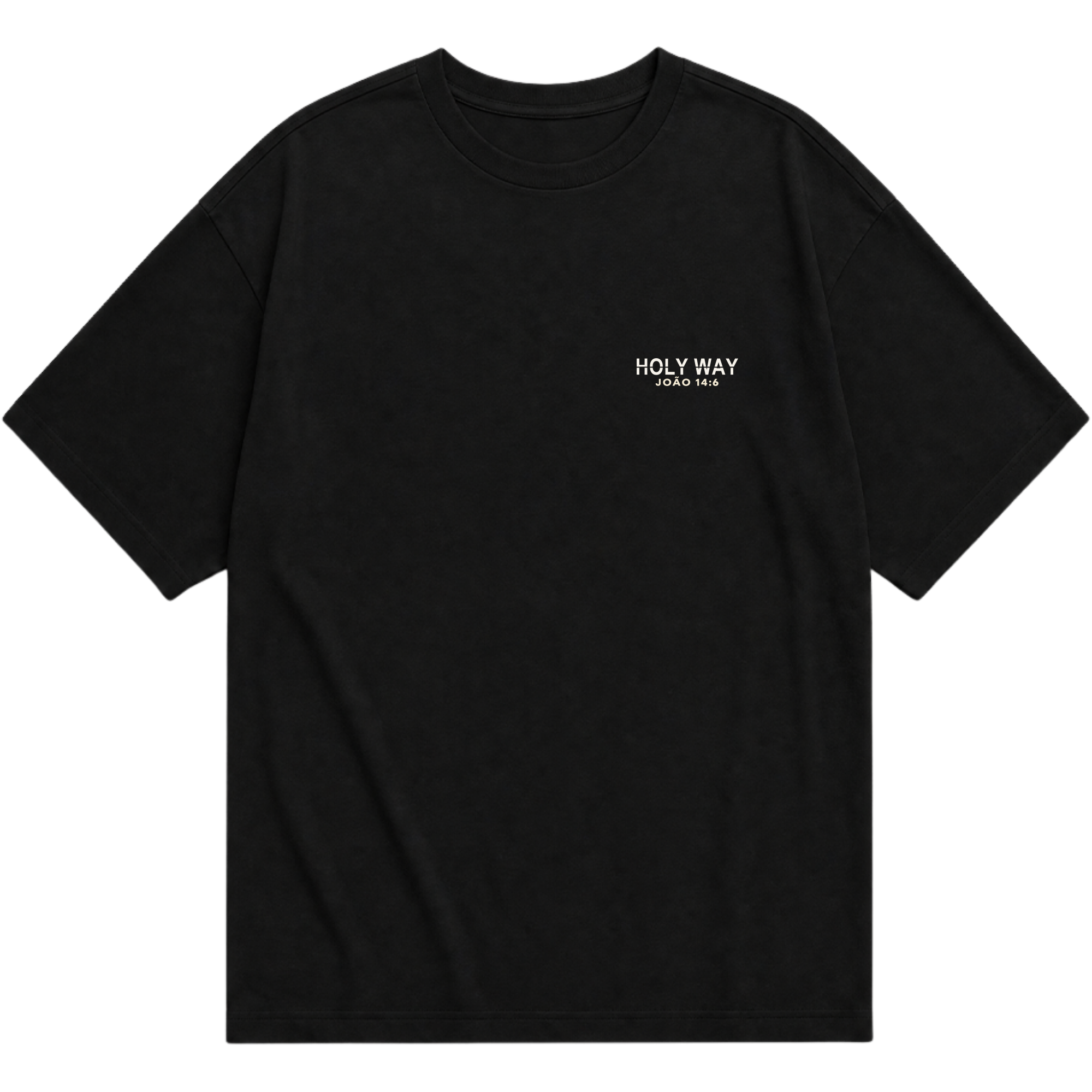 Camiseta Oversized O Caminho, a Verdade, a Vida