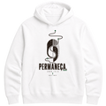 Moletom Hoodie Permaneça — João 15:4 — Hoodie Essential unissex, estampa frente e/ou costas, visual 1 de 3
