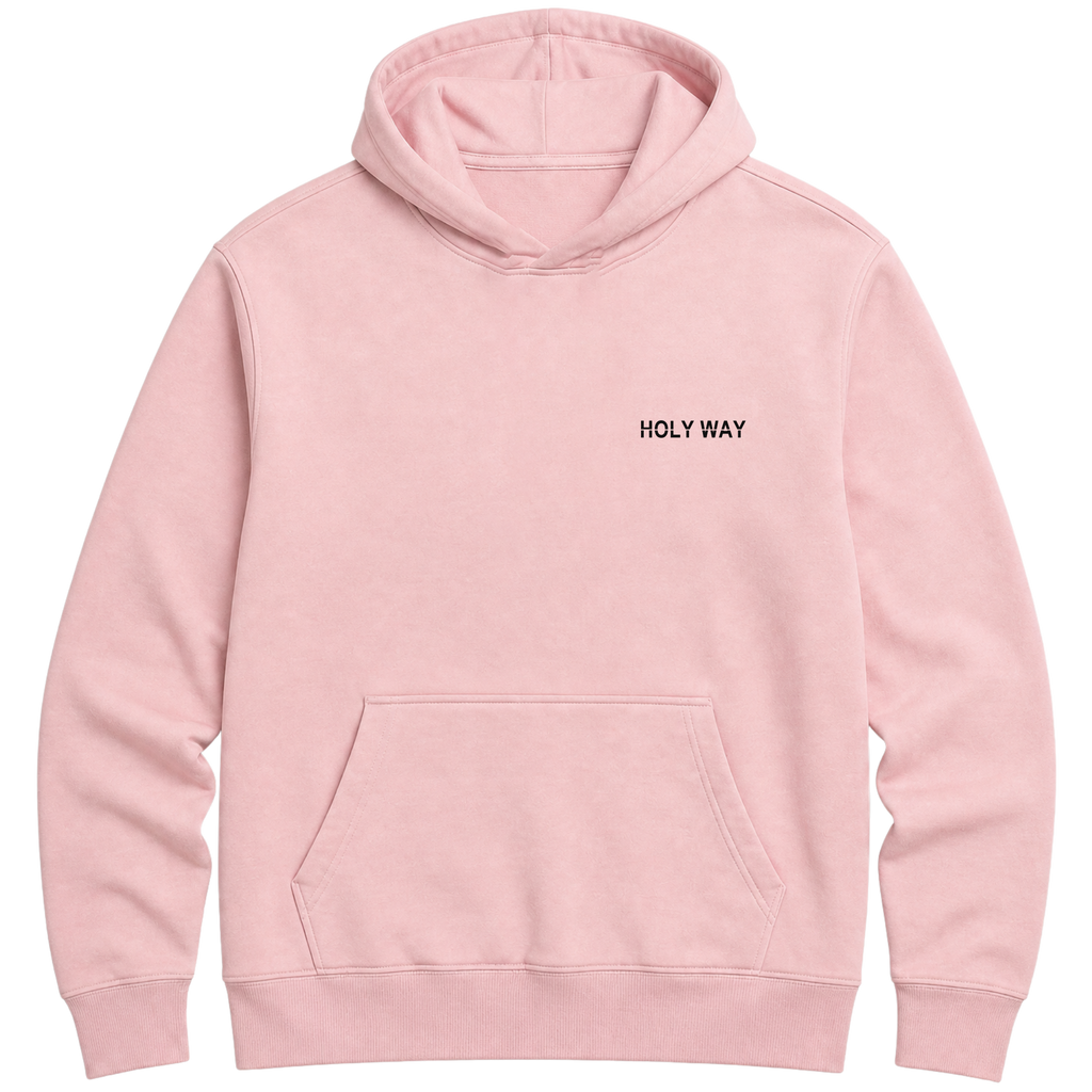 Moletom Hoodie HOLY WAY — Essencial — Hoodie Essential unissex, estampa frente e/ou costas, visual 5 de 6
