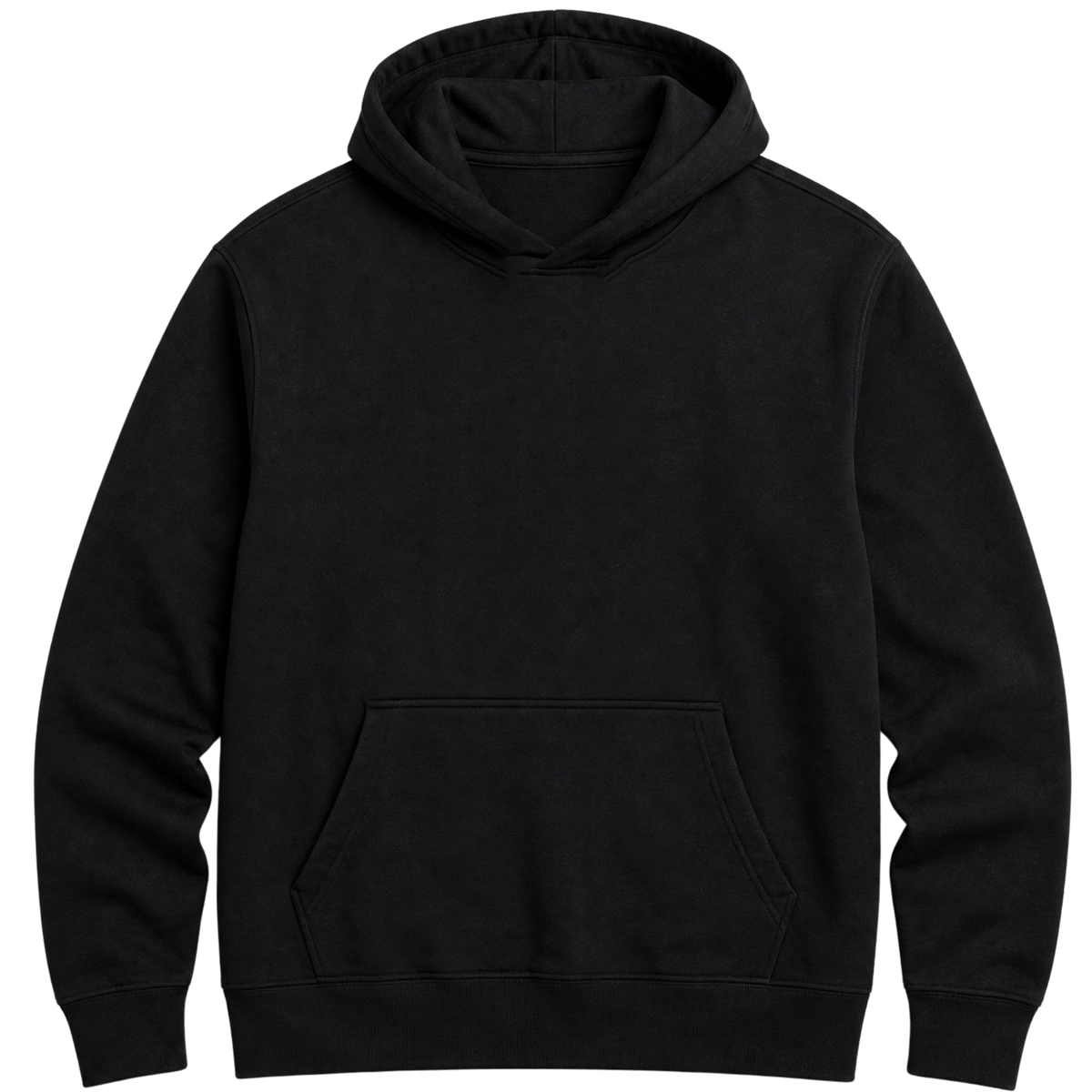 Moletom Hoodie Convicção — Hoodie Essential unissex, estampa frente e/ou costas, visual 2 de 3